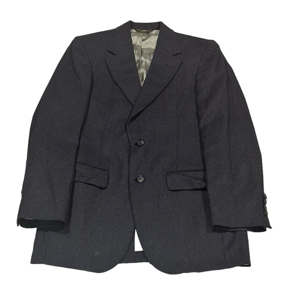 Field Brothers Dean Peterson Silk Lining Tan Wool Blazer 42R + Vest + Pants 36R - Picture 1 of 12